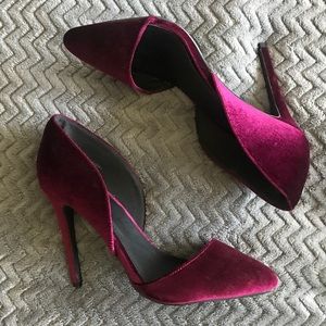 Red Velvet Heels